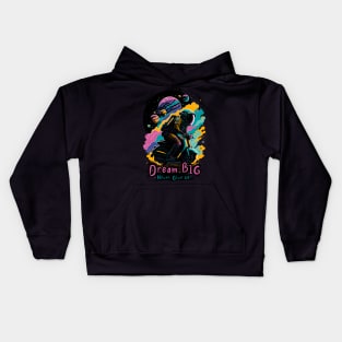 Dream Big, Never Give Up Kids Hoodie